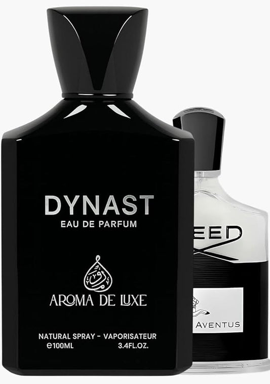DYNAST PERFUME BY AROMA DE LUXE | Men’s Eau de Parfum 100ml | Inspired By Aventus | Long-Lasting Luxury Cologne | Fruity, Woody & Musky Fragrance for Men