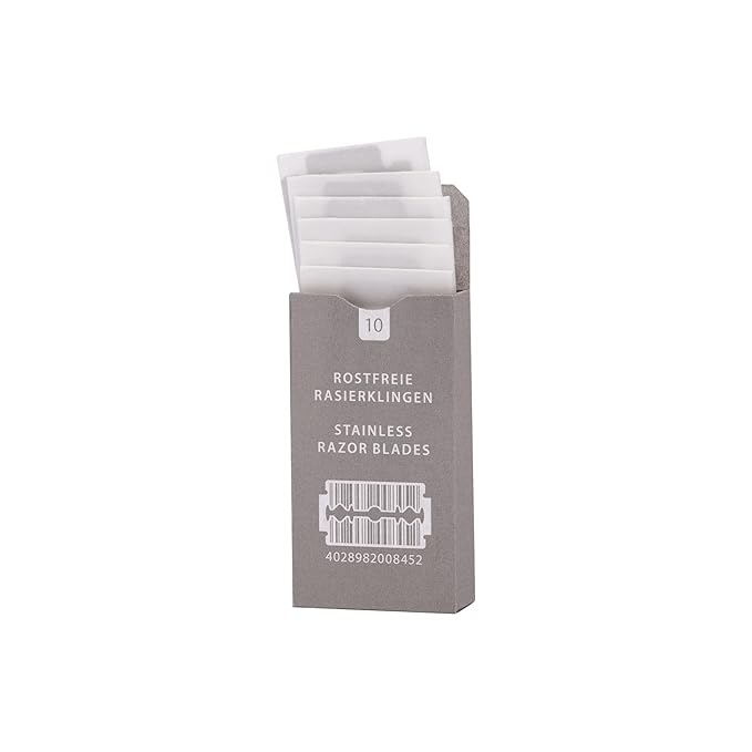 MUEHLE 10 Double Edge Blades with for Safety Razors, 1 Pound