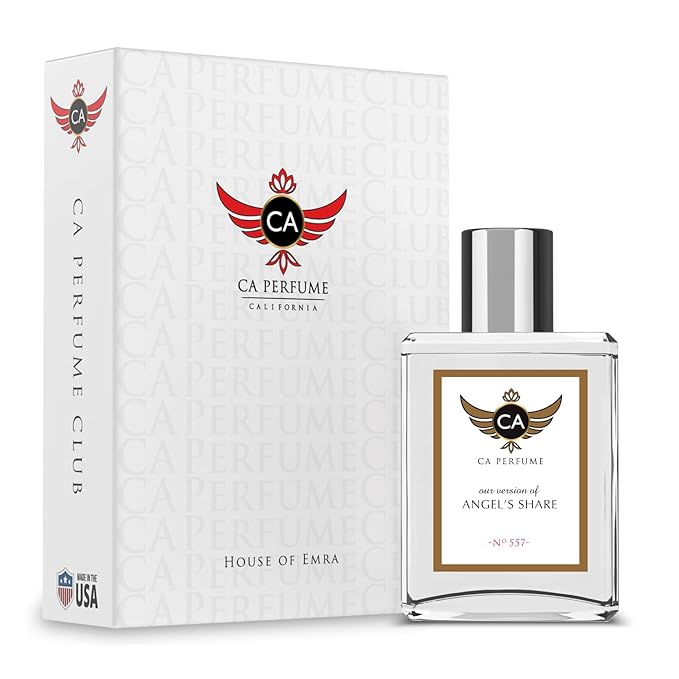 CA Perfume Impression of Angel's Share for Women and Men Long Lasting Unisex Fragrance Eau De Parfum 1.7 Fl Oz 50ml