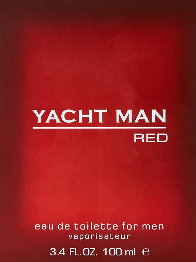 Myrurgia Yacht Man Red Eau De Toilette Spray for Men, 3.40 Ounce (Pack of 2)