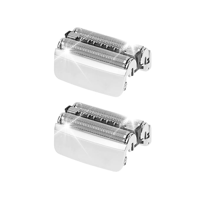 Series 8 83M Electric Shaver Head Replacement,Compatible with Braun S8 Replacement Head Electric Razor Blades Model 8370cc,8340s,8350s,8467,2 Pack