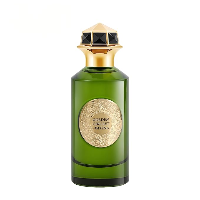 Golden Circlet-Patina Long Lasting Perfume For Women & Men –Agarwood, Smoked, Warm And Spicy - Enjoy An All-Day Fragrance Experience, Spray 100 Ml | 3.4 Fl. Oz