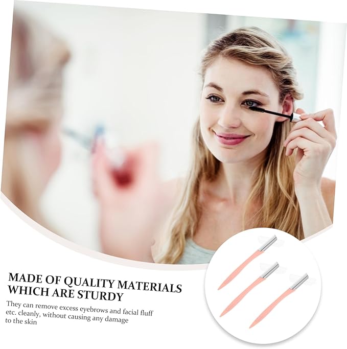 FRCOLOR 6pcs Eyebrow Trimming Tools Eyebrow for Gentle Facial Hair Removal Precision Brow Shaper Safe and Design