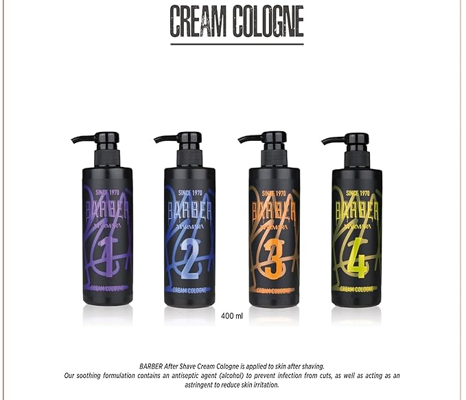 Marmara Barber Cologne - Best Choice of Modern Barbers and Traditional Shaving Fans Spray Bottle 8.5 fl oz. (250 ml, No1)