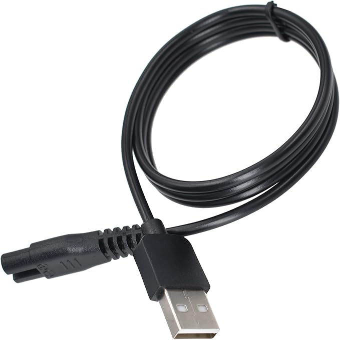 Universal Hair Clipper Charger Cord, Replacement Charger Cable Compatible with Various Dog Clippers,Fit oneisall Dog Clippers,Fit SUPRENT Hair Clippers etc, 5V Power Adapter Charging Line