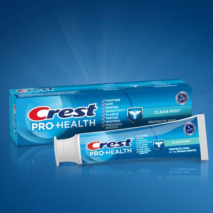 Crest Pro-Health Clean Mint Toothpaste (4.3oz) Twin Pack