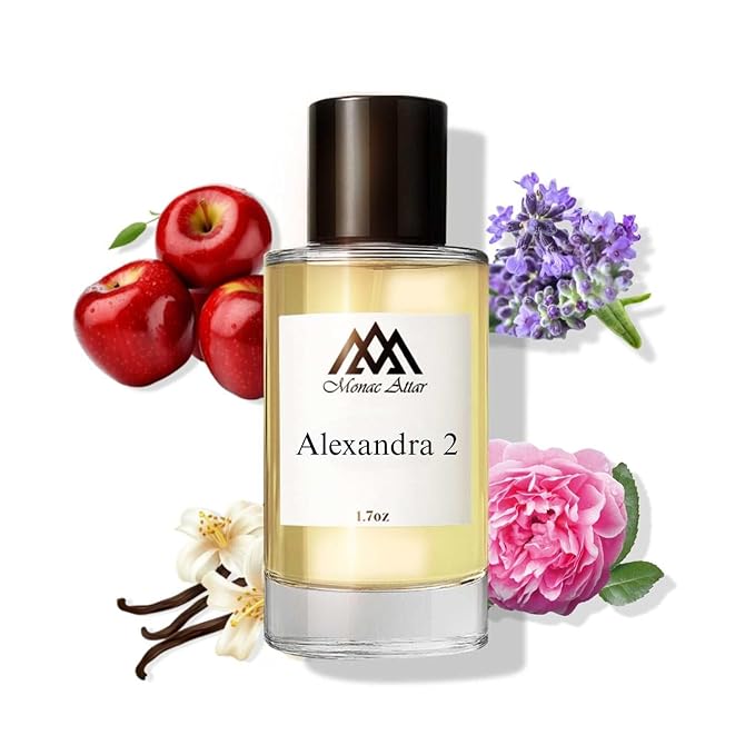 Monac Alexandra 2 Inspired by Alexandria 11 Extrait Oil, Eau De Parfum, 1.7oz/50ml,Male, Long Lasting Fragrance, Luxury Made Affordable
