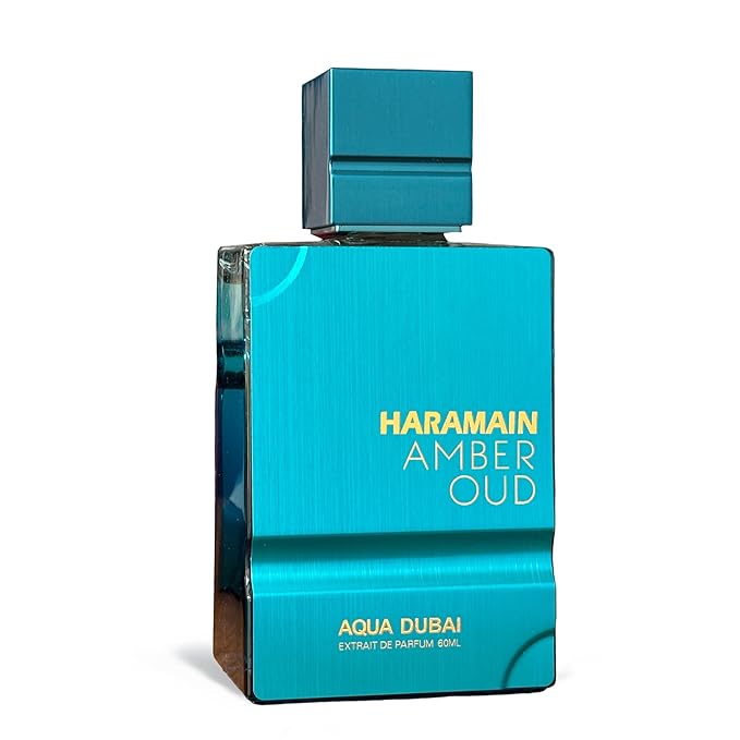Al Haramain Amber Oud - Aqua Dubai - Cologne for Men and Women - Bergamot, Amber, Musk Fragrances - Long Lasting Perfume for Men and Women - 60ml (2.0 oz)