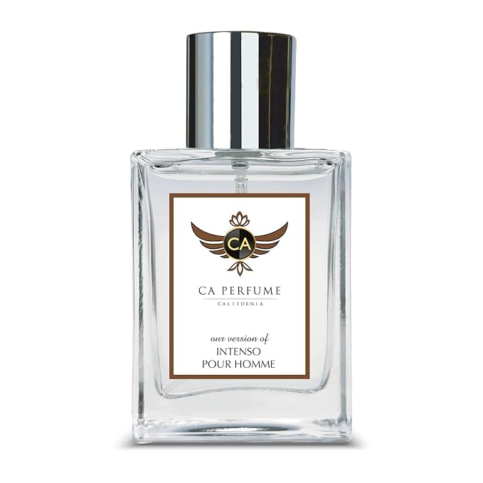 CA Perfume Impression of Intenso Pour Homme for Men Woody Aromatic Fragrance Long Lasting Mens Cologne Eau De Parfum 1.7 Fl Oz 50ml