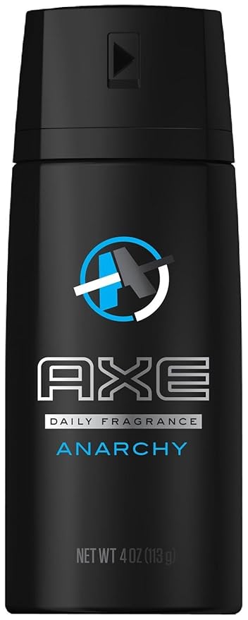 AXE Bodyspray Anarchy for Him , 4 Ounce