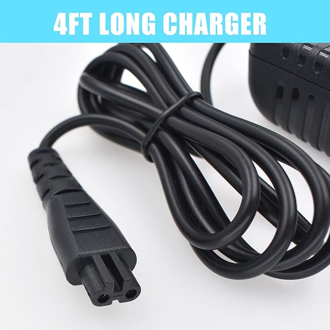 Replacement Charger for Remington HC4250 HC5870 PF7500 PF7600 PG6250 PG6255 PG6170 PG6171 XR7000 XF8550 XF8700 XR1400 XR1430 HC5950 Shaver Charger Cord 5V