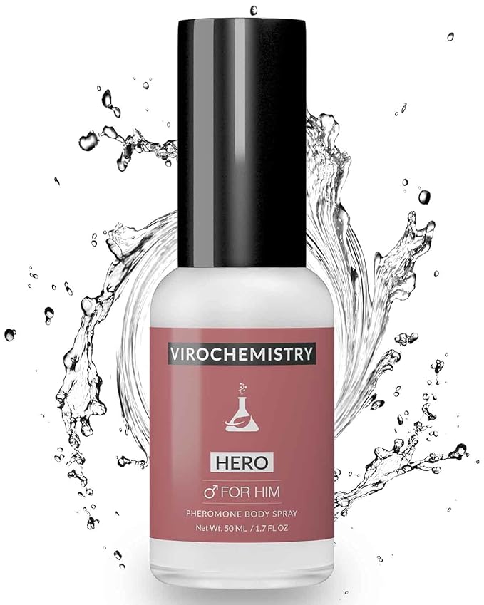 Pheromones to Attract Women for Men (Hero) Body Spray - Bold, Extra Strength Human Pheromones Fragrance Body Spray - 50ml (Human Grade Pheromones to Attract Women)