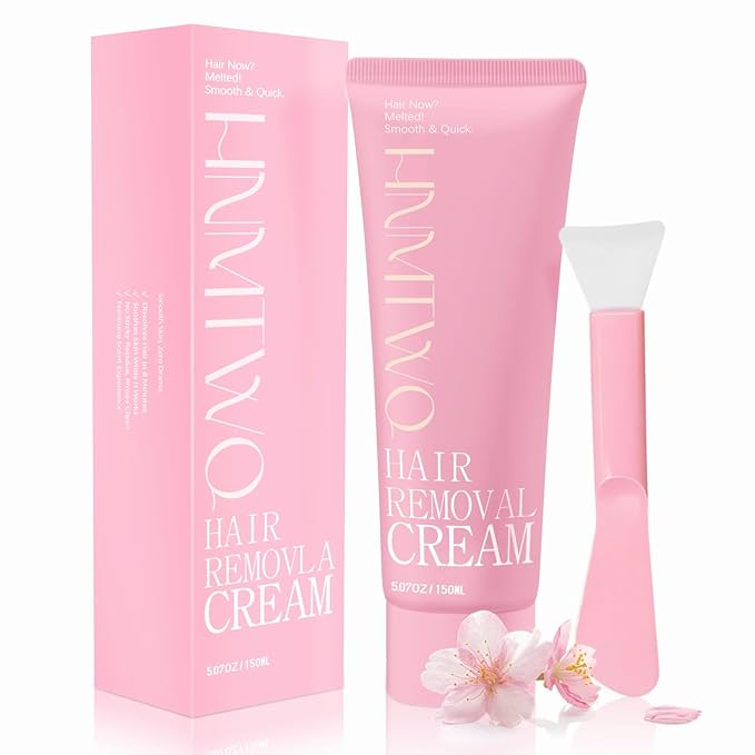Gentle Body Hair Removal Cream for women & men- 8 Minute Fast and Pain free Acting Depilatory for Legs, Arms & Underarms-Floral Scent - 5.07oz (150ml)
