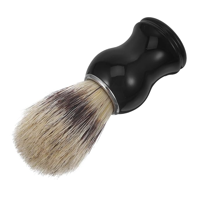 Traditional Shaving Brush Badger Hair Beard Shaving Tool Brush Beard Hair Cleaner
