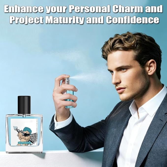 Vingtank Hypnosis 2.0 Pheromone Cologne for Men - 50ml Long Lasting Scent, Enhance Attraction & Boost Confidence