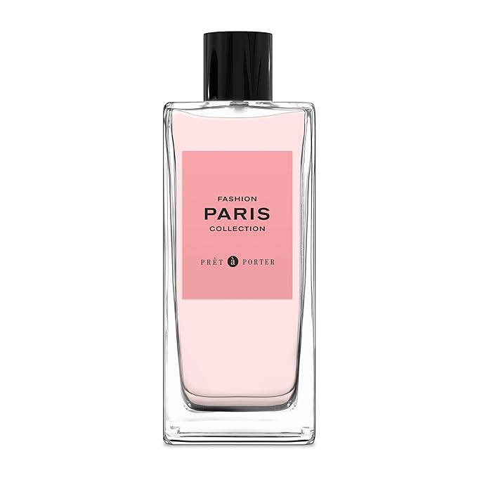 Pret à Porter City Collection Paris Eau de Parfum for Women 3.4 fl oz (Pack of 1), Notes of Rose, Musk, and Amber, Long Lasting, Everyday Fragrance