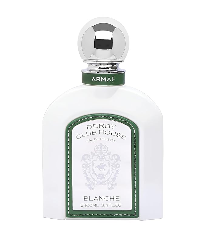Armaf Derby Club House Blanche for Men Eau de Toilette Spray, 3.4 Ounce