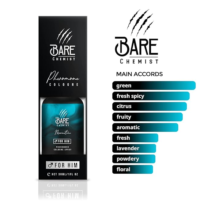 Pheromones for Men to Attract Women (Maritime) Cologne - Pheromone Cologne Spray [Attract Women] - Extra Strong, Concentrated Proven Pheromone Formula