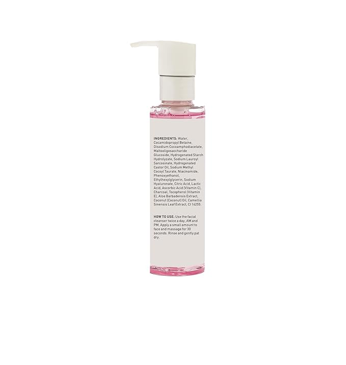 Anti Aging Face Wash 150ml | Hyaluronic Acid, Manuka Honey, Charcoal & Aloe Vera Facial Wash For Women & Men | Deep Cleansing, Hydrating Facial Cleanser For Smooth, Youthful Skin