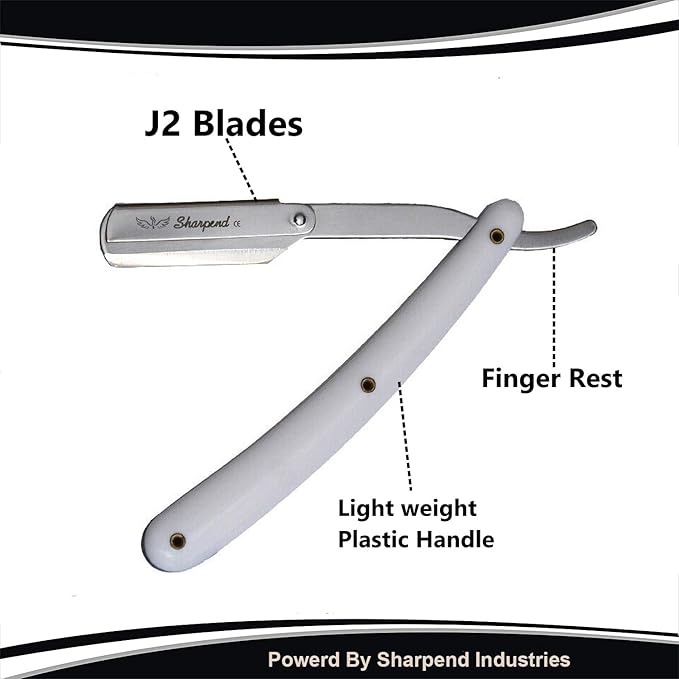 Sharpend Professional straight razor for men Handmade stainless Steel straight Razor kit Barber Razor Men Straight Razor Blade shavette straight edge razor