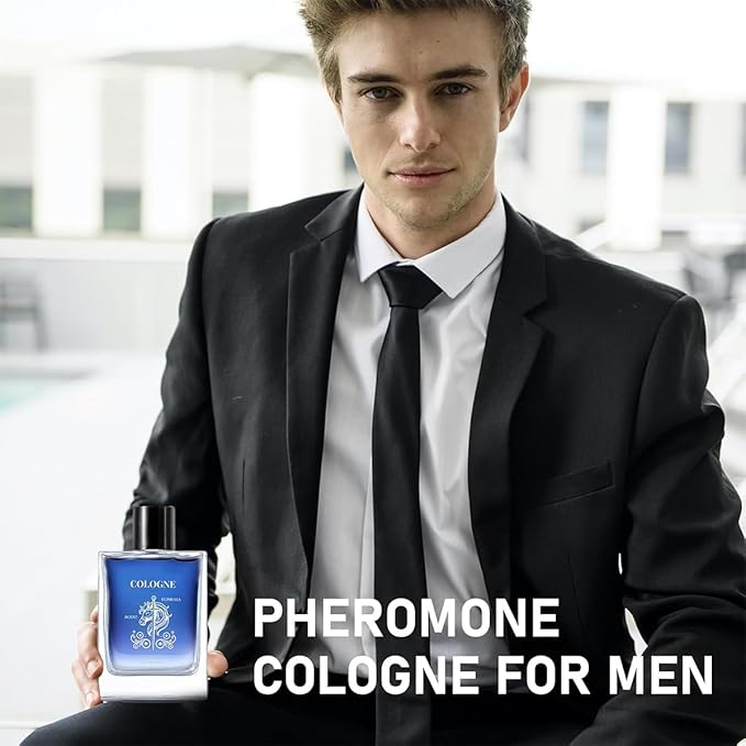 DIMOT Eau de Parfum Cologne for Men, Pheromone Perfume to Attract Women, Long-Lasting Fresh Eau de Toilette Perfume Woody Scents, Large capacity & Durable (1.7Oz)