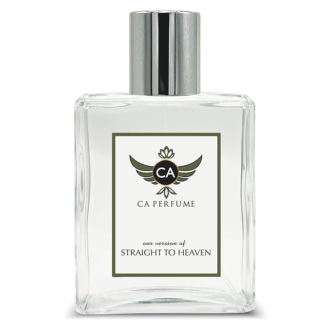 CA Perfume Impression of Straight To Heaven For Men Woody Spicy Fragrance Long Lasting Mens Perfume Eau De Parfum 3.4 Fl Oz 100ml