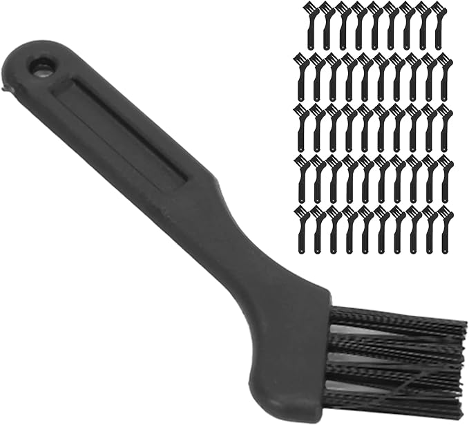 Mini Shaver Cleaning Brush, 50pcs Electric Shaver Cleaning Brush Hair Remover for Computer Keyboard Home Appliances Small Crevice Brush
