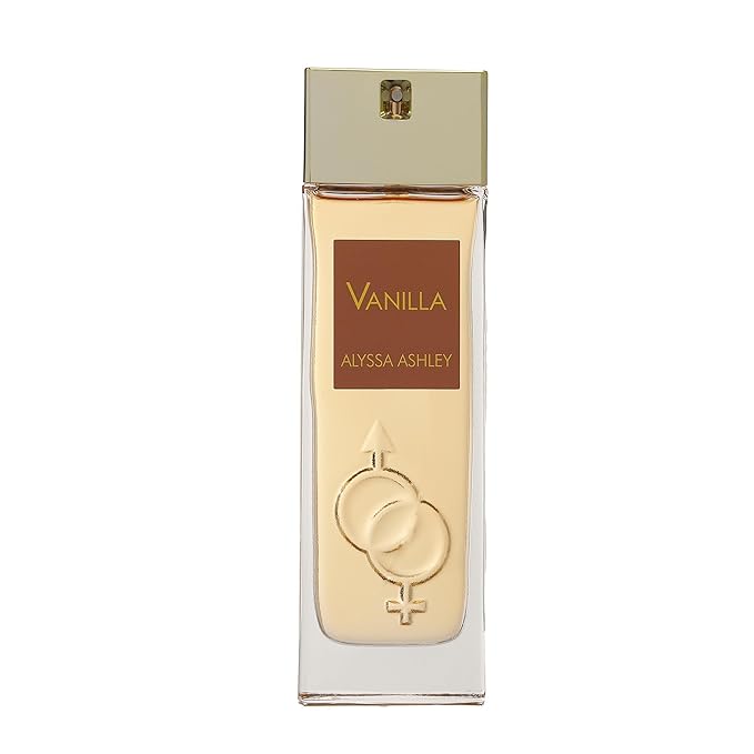 Alyssa Ashley Vanilla - Vanilla Perfume for Women with Caramel and Musk - Elegant Perfumes for Women -Fragrances for Romatic Moments - 3.4 oz