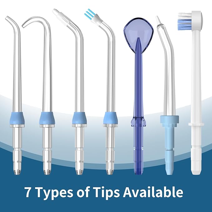 Replacement Heads for Waterpik, Replacement Picks for Water Pik Water Flosser (6 Periodontal Tips)