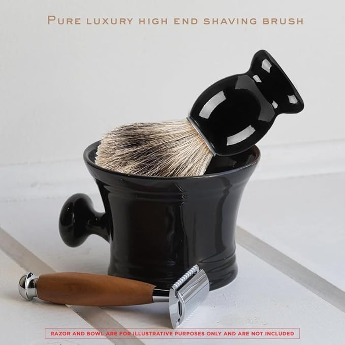 100% Pure Badger Shaving Brush