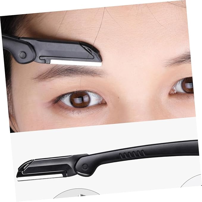 10pcs Portable Eyebrow Trimmer Eyebrow for Precise Grooming Travel-friendly Makeup Tool for Use