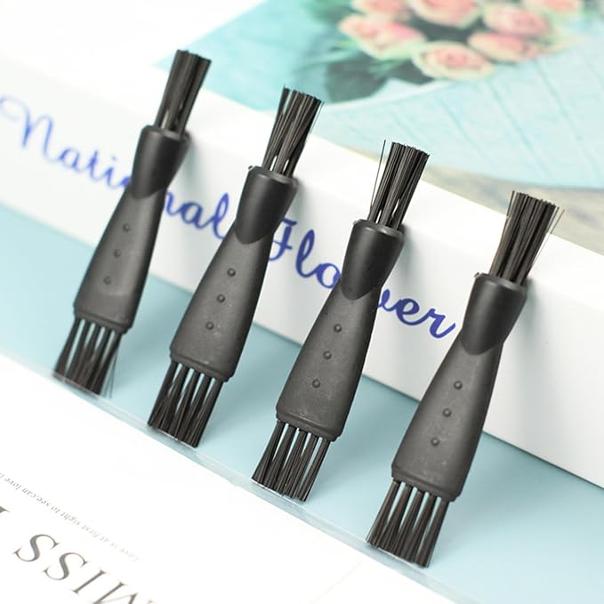 4PCS Solo Shaver Head Replacement - Charger, Brushes, USB Cable, Trimmer Head Replacement