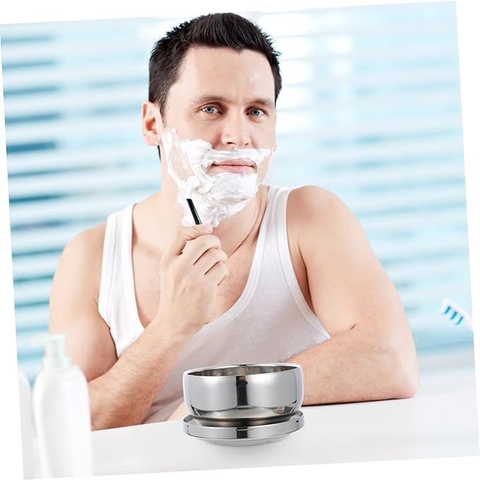 Shaving Soap Bowl Shaving Mug Non-slip Base Large Opening for Rich Foam
