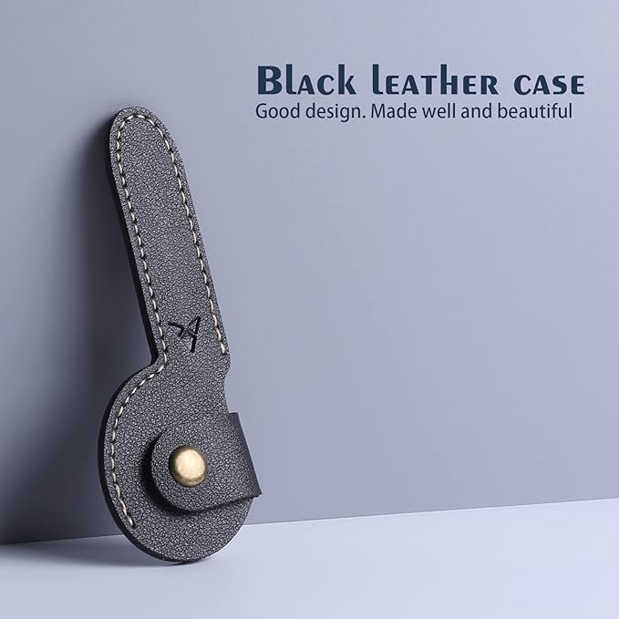 YOUYISI 3.75" Nose Hair Scissors, Round Tip Small Facial Mustache Scissors for Men's Trimming