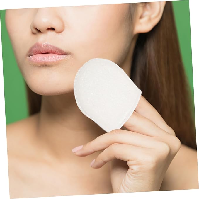 SAFIGLE Exfoliating Facial Cleansing Mitts Konjac Body Scrub Mitt Gentle Skin Exfoliator Mittens for Women Men