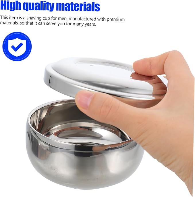 Shaving Soap Bowl Shaving Mug Non-slip Base Large Opening for Rich Foam