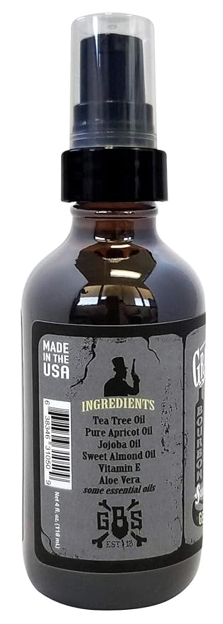 Grave Before Shave™ Gentlemen's Blend Beard Oil (Bourbon/Sandal Wood Scent) 4 oz. BIG BOTTLE