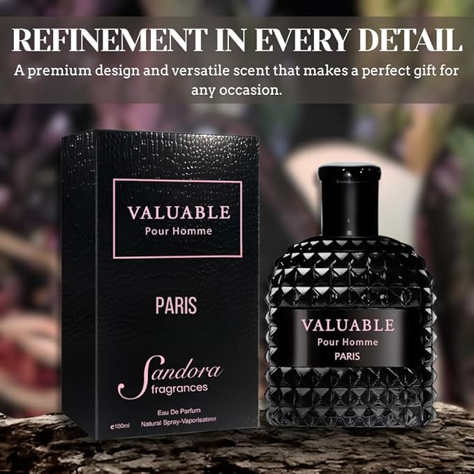 Men's Cologne – INSPIRED by A WORLD RENOWNED MEN'S PERFUME – Earthy Fresh, Violet Leaf, Salt, Ginger – Fresh, Aquatic, Spicy, Woody – Long-Lasting Eau de Parfum 3.4 fl oz