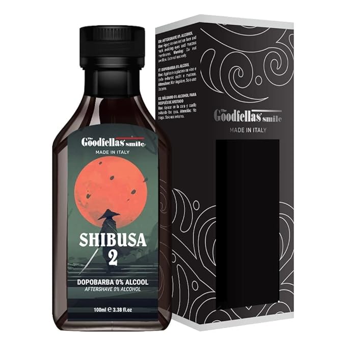 The Goodfellas' smile, SHIBUSA 2 Tallow Shave Soap, 3 in 1 Shampoo, and Aftershave Splash Bundle, Made in Italy