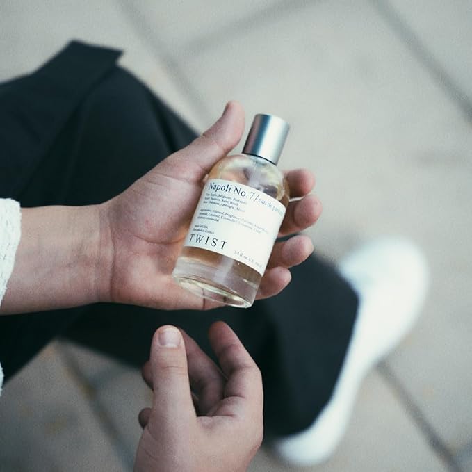 Twist Liquid Amber No. 173 - Eau De Parfum Inspired by French Av. Liquid Brun, Long-Lasting Perfume For Men, Bourbon Vanilla & Praline, Vegan, Clean Ingredients, Fragrance - Spray 100 ml | 3.4 fl. oz.