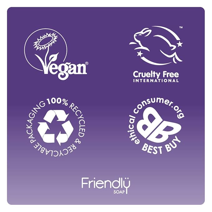 FRIENDLY SOAP Orange Lavender Shaving Bar, 95 GR