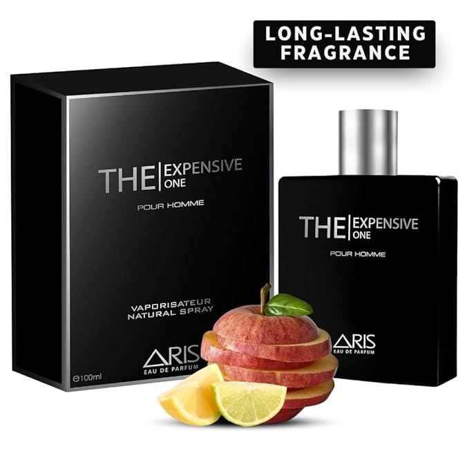 ARIS The Expensive One Eau de Parfum – Long-Lasting Fresh and Fruity Fragrance for Men – 100mL Perfume Spray with Bonus 15mL Perfume Sample (Randomly Selected)