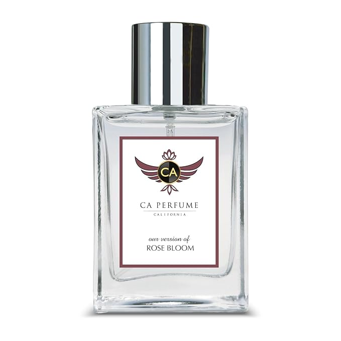 CA Perfume Impression of Rose Bloom Unisex Floral Fragrance Long Lasting Eau De Parfum Eau De Parfum 1.7 Fl Oz 50ml