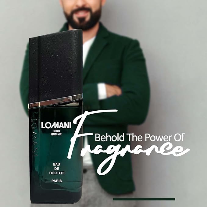 Lomani Eau de Toilette Spray for Men, Ignition, 3.3 Ounce