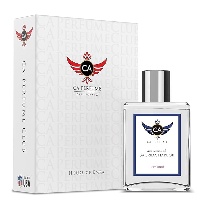 CA Perfume Impression of Sagrida Harbor for Women & Men Eau De Parfum Spray Long Lasting Oriental Floral Perfume (1.7 Fl Oz / 50ml)
