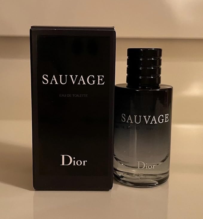 Dior Sauvage Eau de Toilette Splash Mini for Men, 0.34 Ounce / 10ml