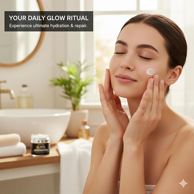 92% Snail Secretion Filtrate Snail Mucin Cream-Serum Hybrid Deep Repair & Hydration for Sensitive,Dry & Oily Skin Lightweight Snail Mucin Cream Serum,deep repair snail cream skin regeneration cream