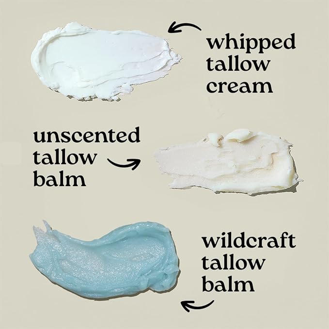 Healing Solutions - Whipped Tallow Balm, Mango, Orange, Vanilla Scent, Grass Fed/Grass Finished Beef Tallow, Organic Jojoba & Manuka Honey for Skin, Face & Body, All Natural Moisturizer, Made in USA