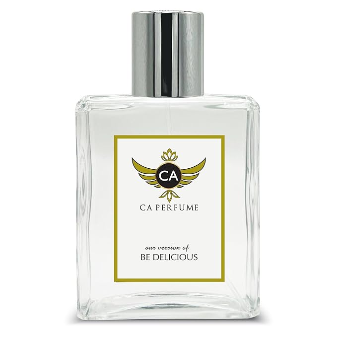 CA Perfume Impression of Be Delicious For Women Floral Fruity Fragrance Long Lasting Womens Perfume Eau De Parfum 3.4 Fl Oz 100ml