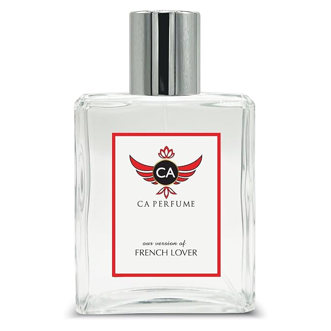 CA Perfume Impression of French Lover For Men Woody Aromatic Fragrance Long Lasting Mens Perfume Eau De Parfum 3.4 Fl Oz 100ml